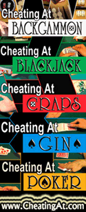 AD: Cheating At Blackjack, Craps, Gin and Poker DVDs